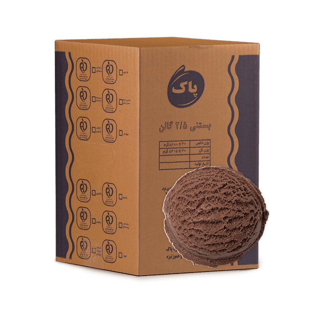 بستنی   2/5گالن شکلاتی  5200گرم