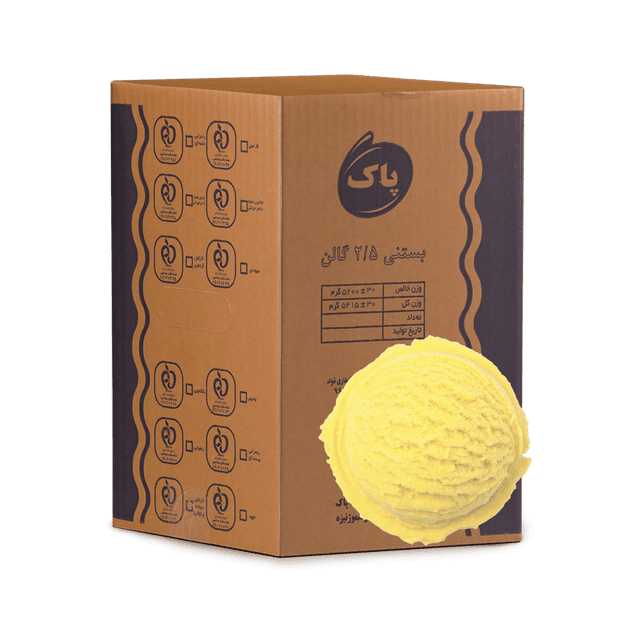 بستنی   2/5 گالن موزی  5200 گرم