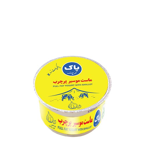 ماست   موسیر پرچرب  500گرم ، پاک آرا