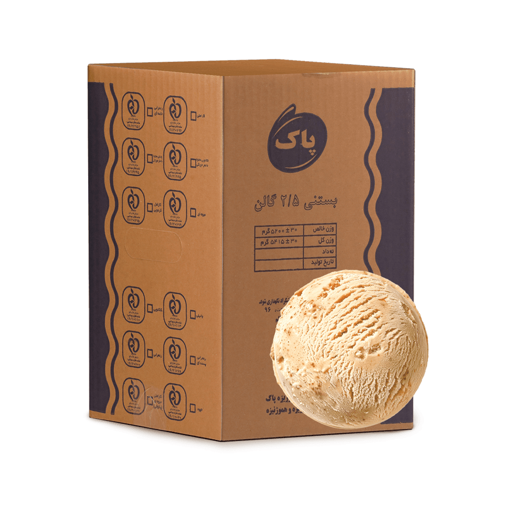 بستنی   2.5 گالن نسکافه  5200 گرم