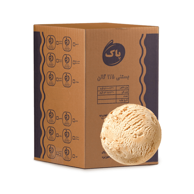 بستنی   2/5 گالن کارامل  5200 گرم
