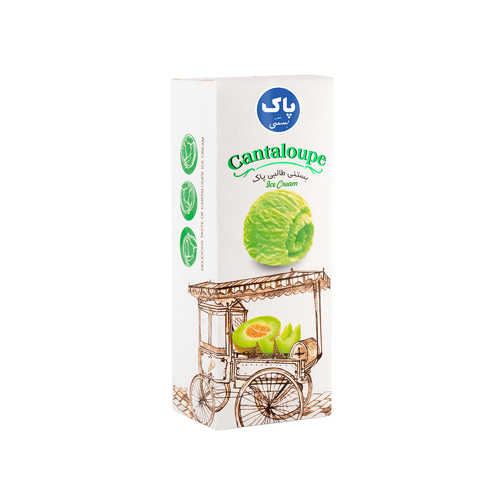 بستنی یک لیتری طالبی 500 گرم