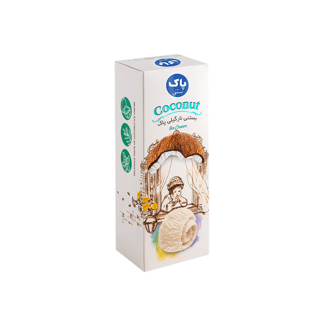 بستنی یک لیتری نارگیل 500 گرم