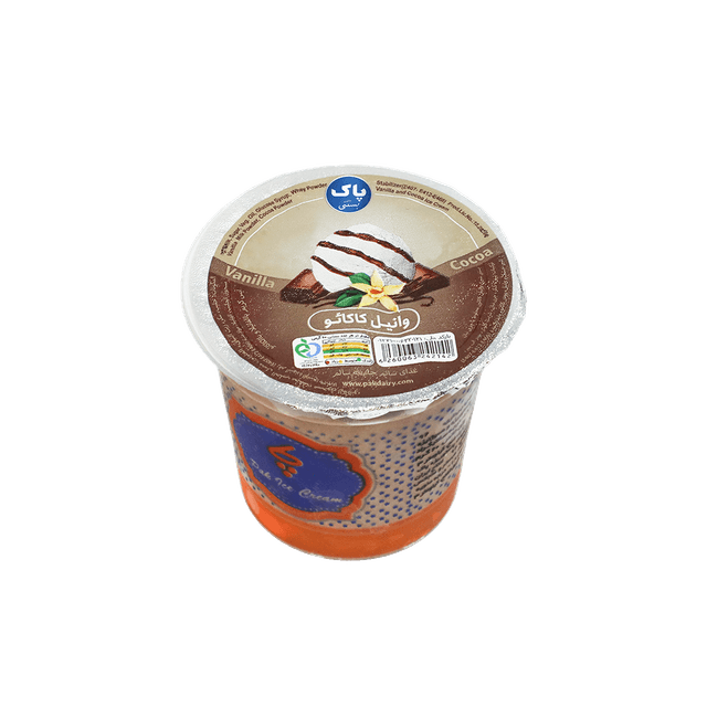 بستنی وانیل شکلات لیوانی 60گرم