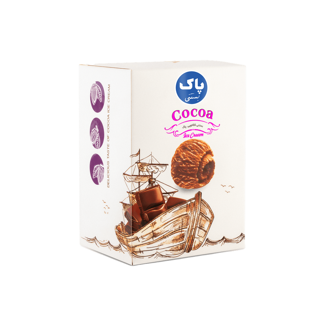 بستنی دو لیتری شکلاتی 1000گرم