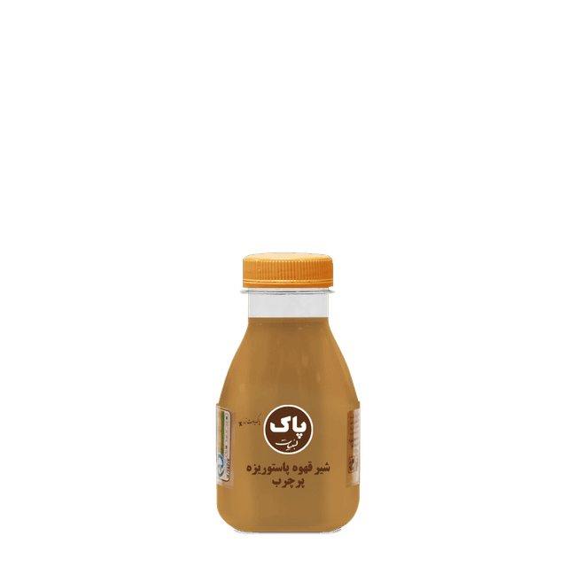 شیر پاستوریزه قهوه پرچرب بطری 250سی سی