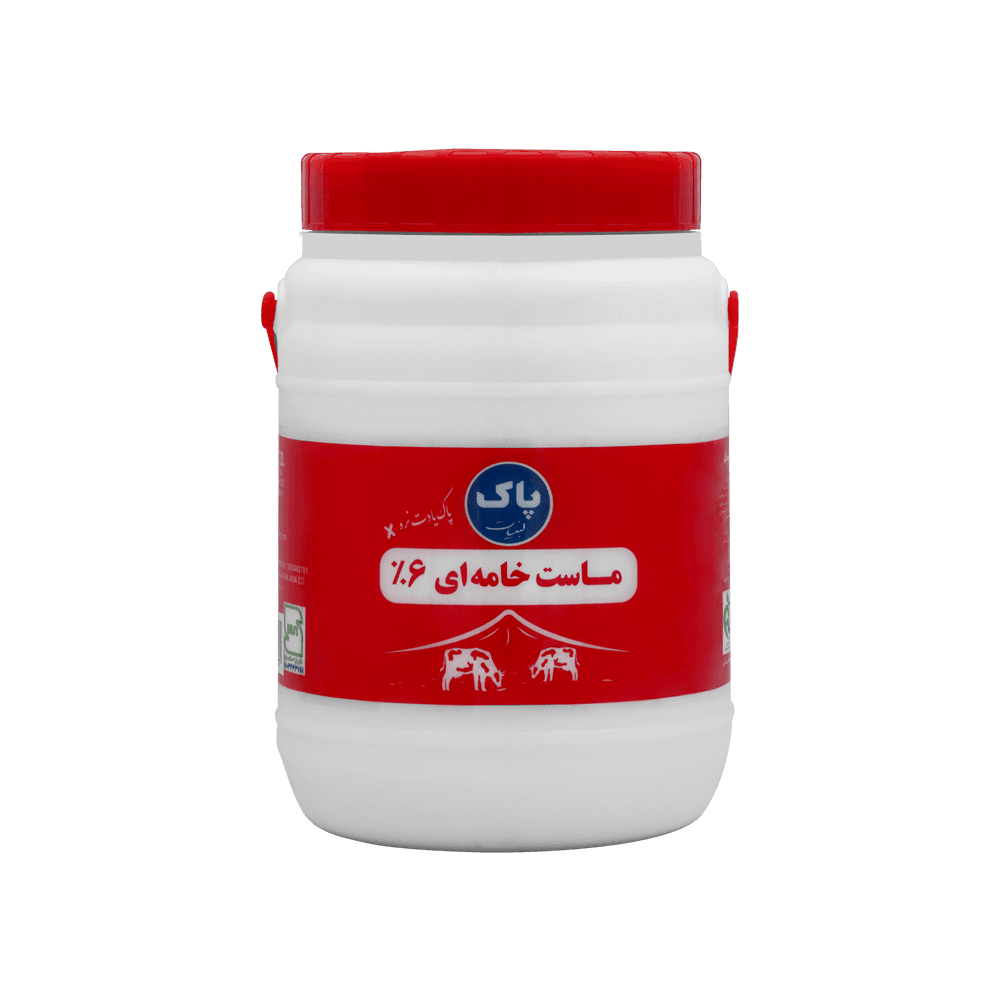 ماست خامه ای دبه 1500گرم ، پاک آرا