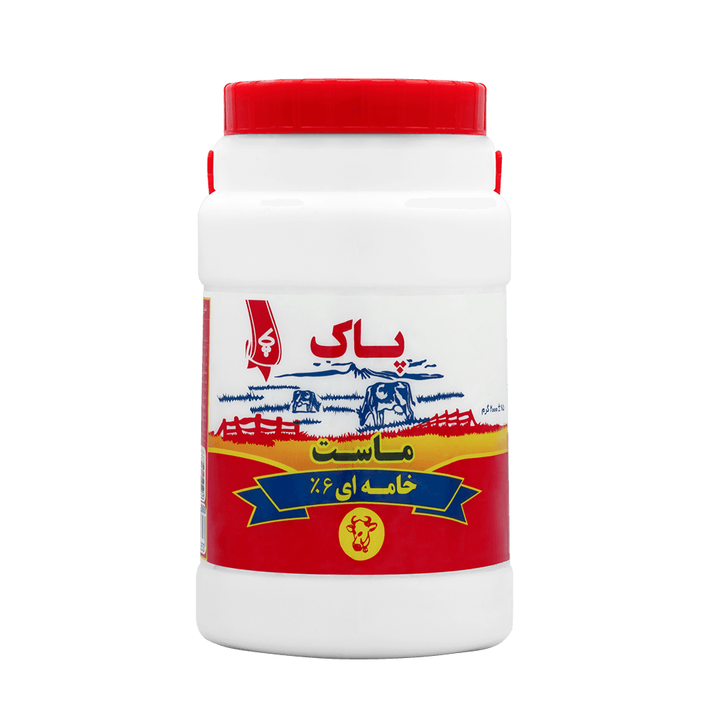 ماست خامه ای دبه 2000گرم ، پاک آرا