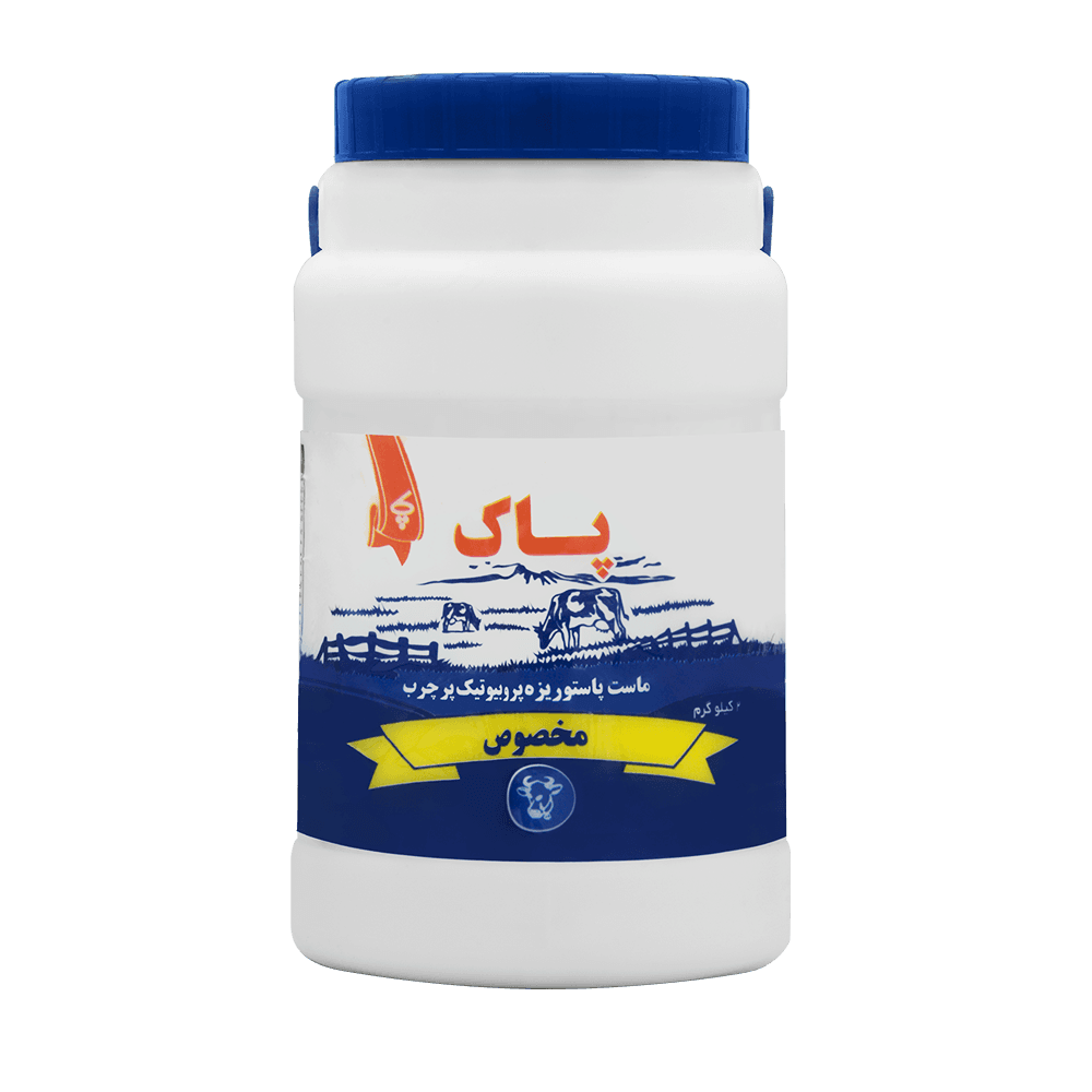 ماست پرچرب پروبیوتیک دبه 2000گرم