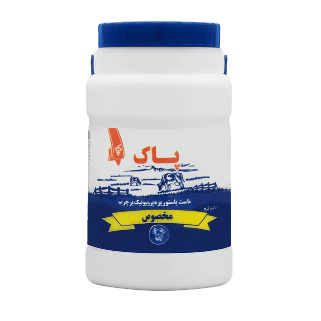 ماست پرچرب پروبیوتیک دبه 2000گرم