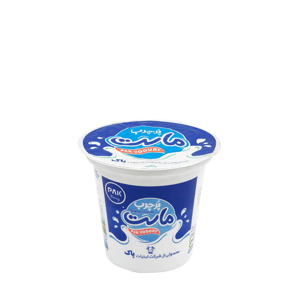 ماست پرچرب پروبیوتیک 600گرم ، پاک آرا