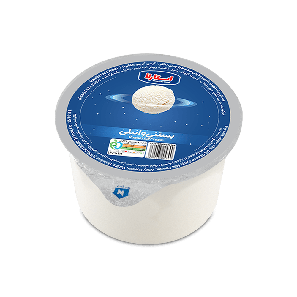 بستنی لیتری استارلا وانیلی 420گرم