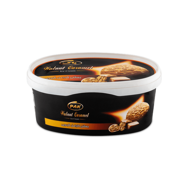 بستنی یک لیتر سگال کارامل گردویی 550 گرم