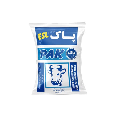 شیر فرا پاستوریزه (ESL) پرچرب نایلون 800گرم